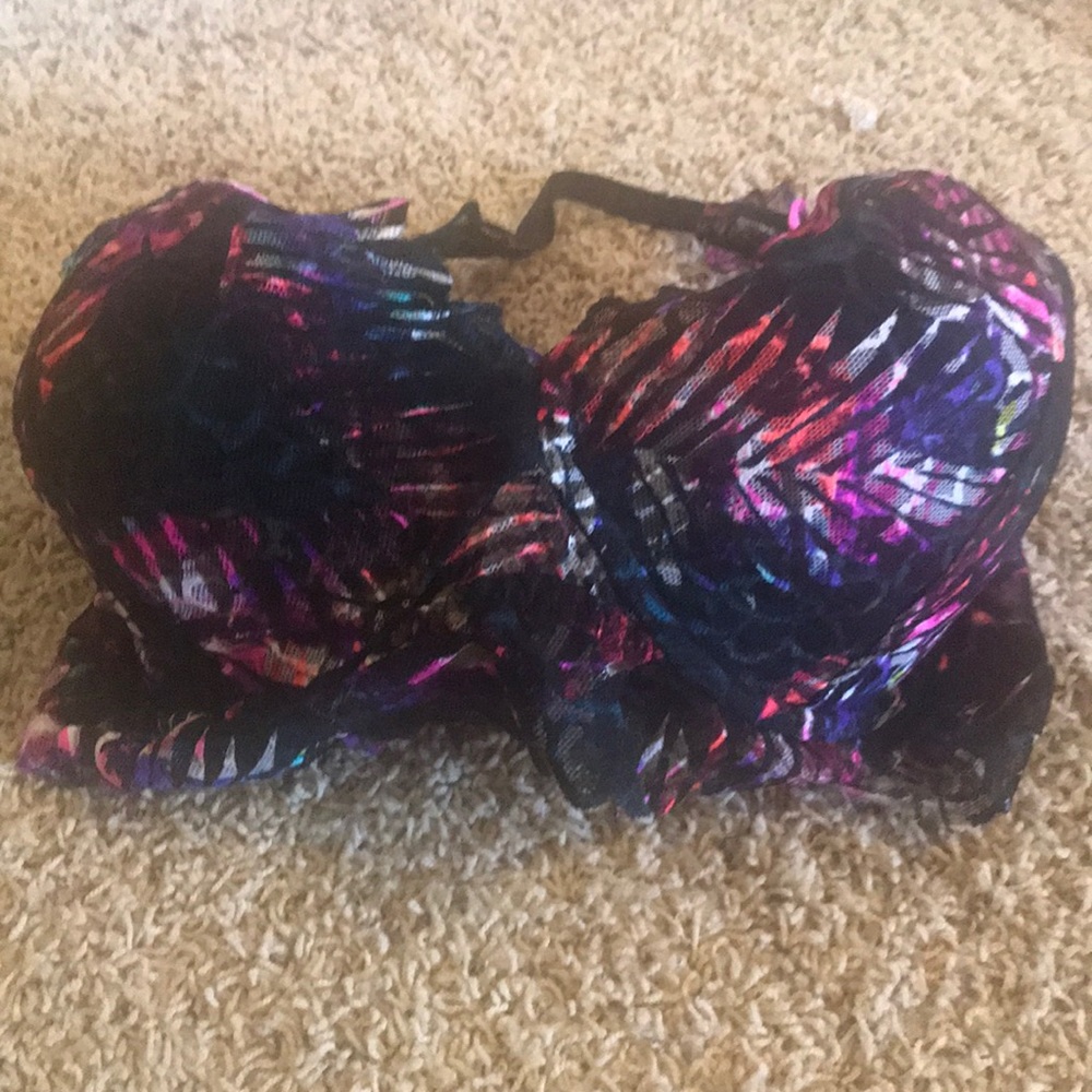 Pink brand bralette